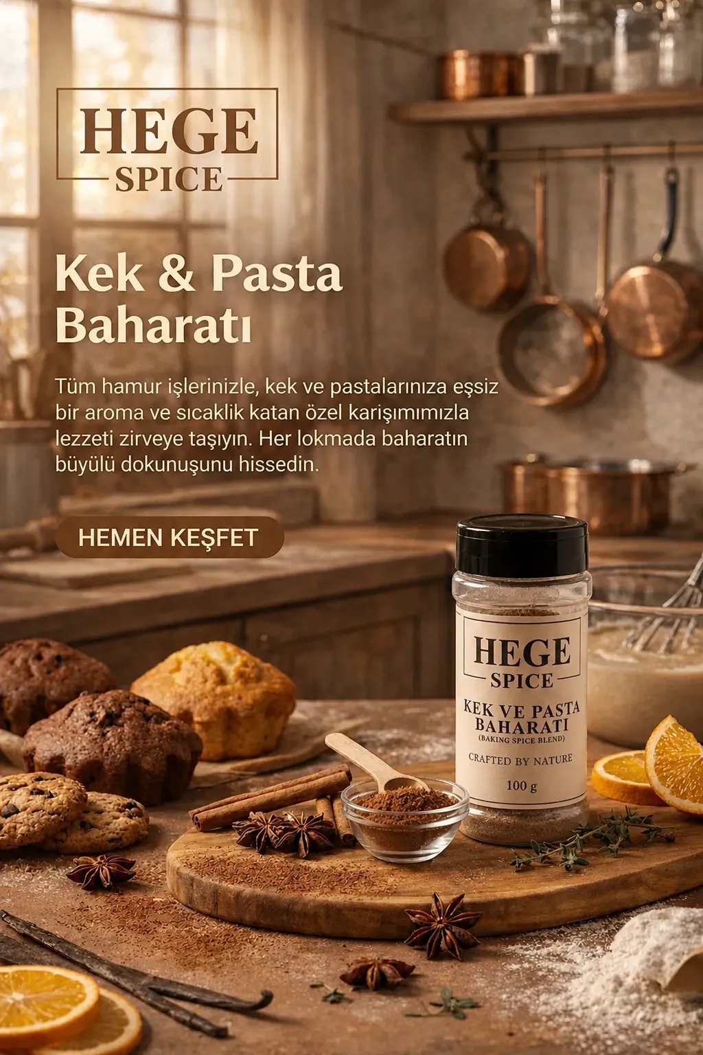Mobil Slider - Hege Spice Katkısız Lezzet