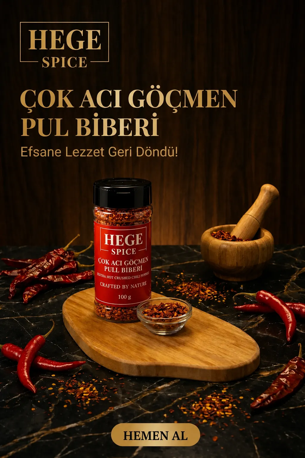 Mobil Slider - Hege Spice Katkısız Lezzet