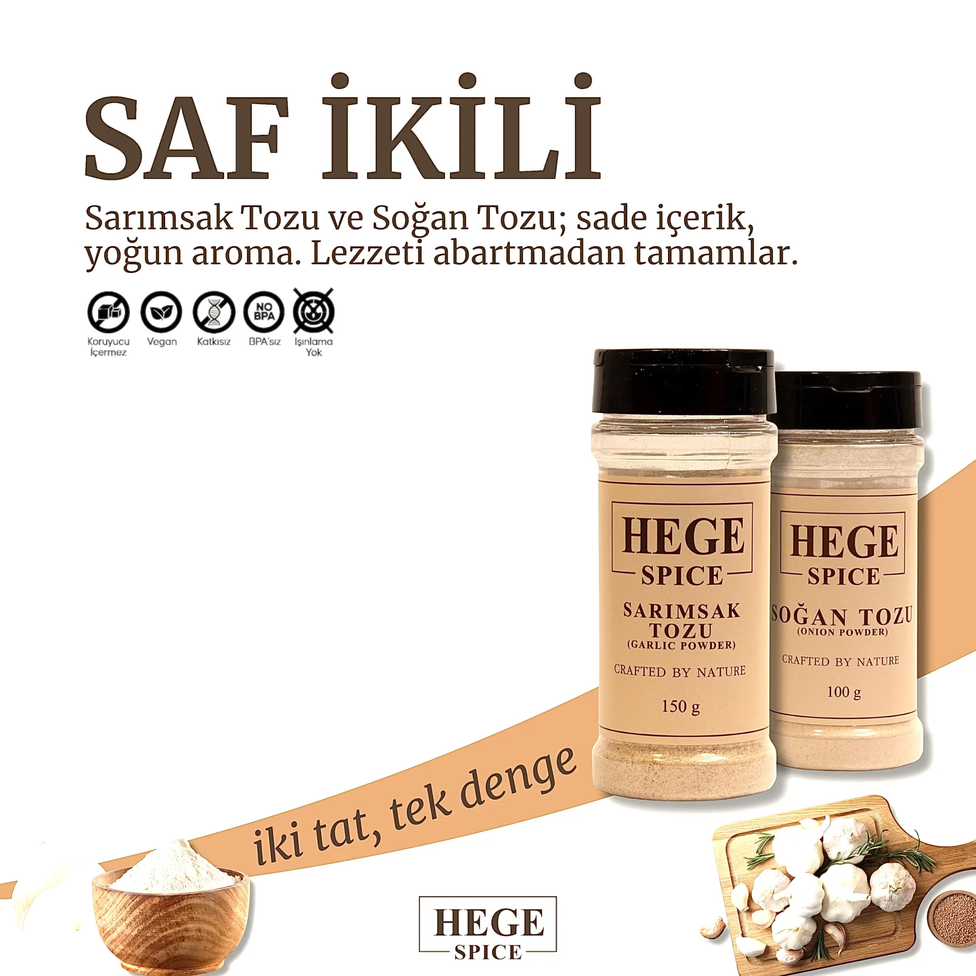 Kampanya - Hege Spice Katkısız Lezzet
