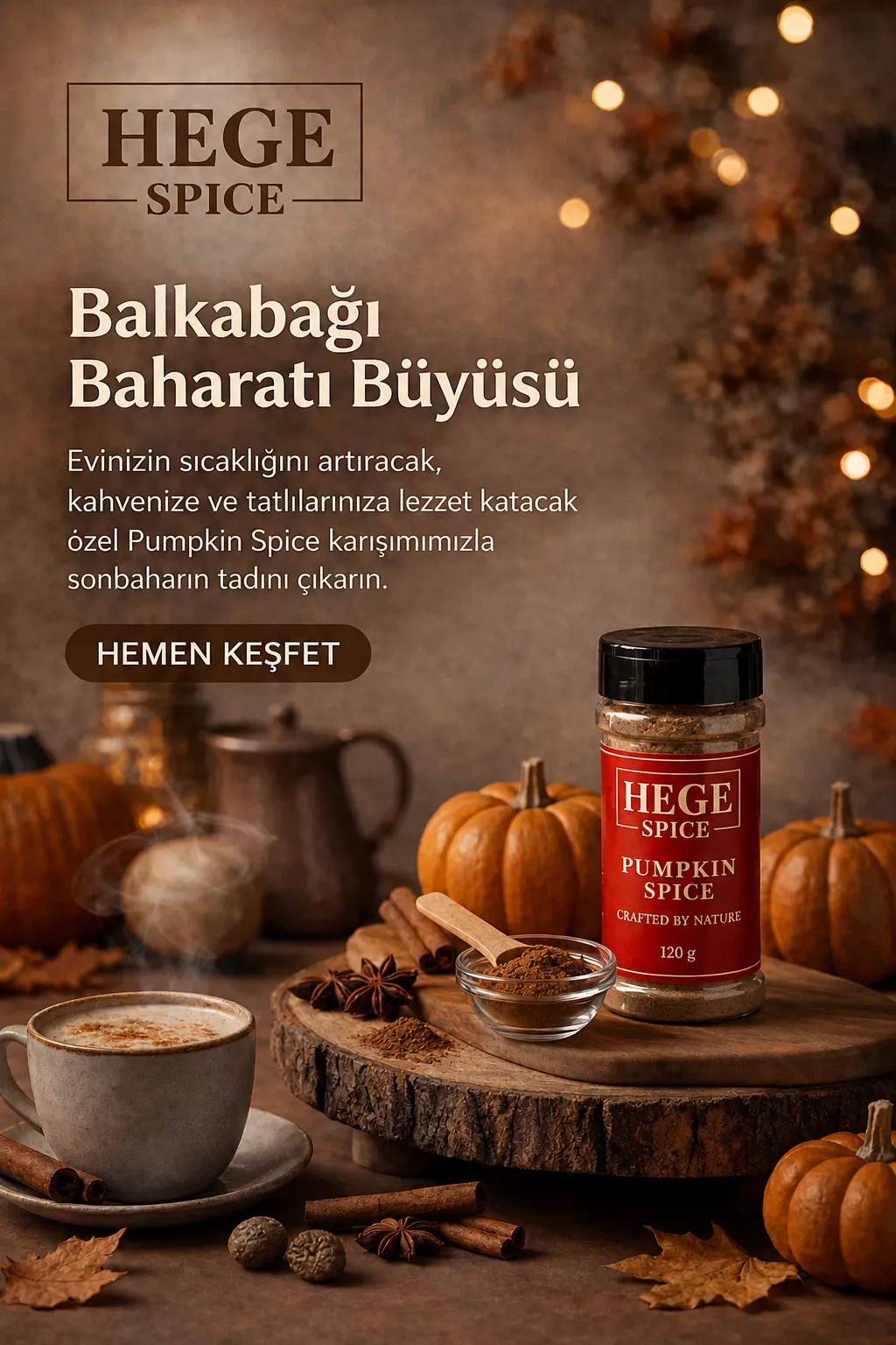 Mobil Slider - Hege Spice Katkısız Lezzet
