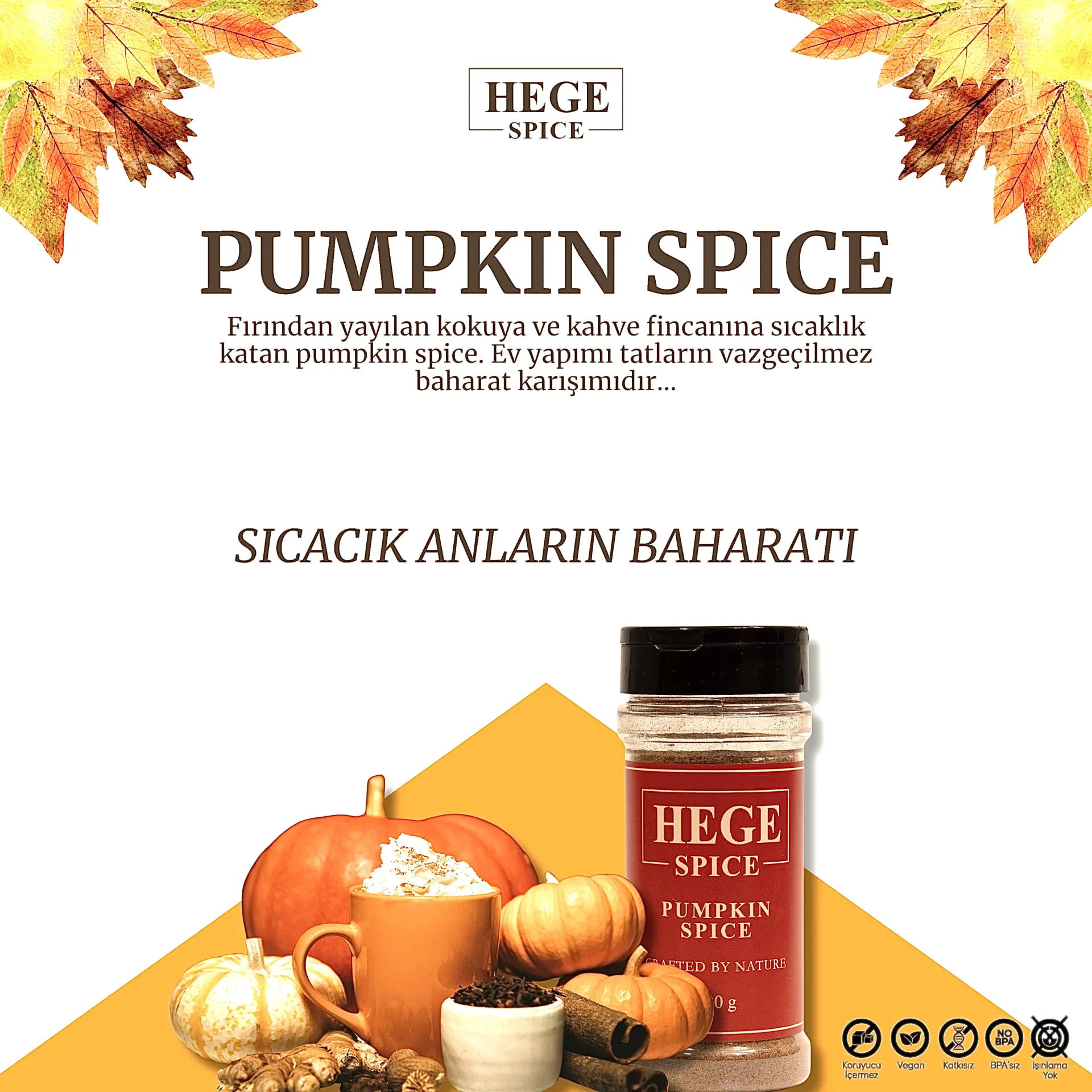 Kampanya - Hege Spice Katkısız Lezzet