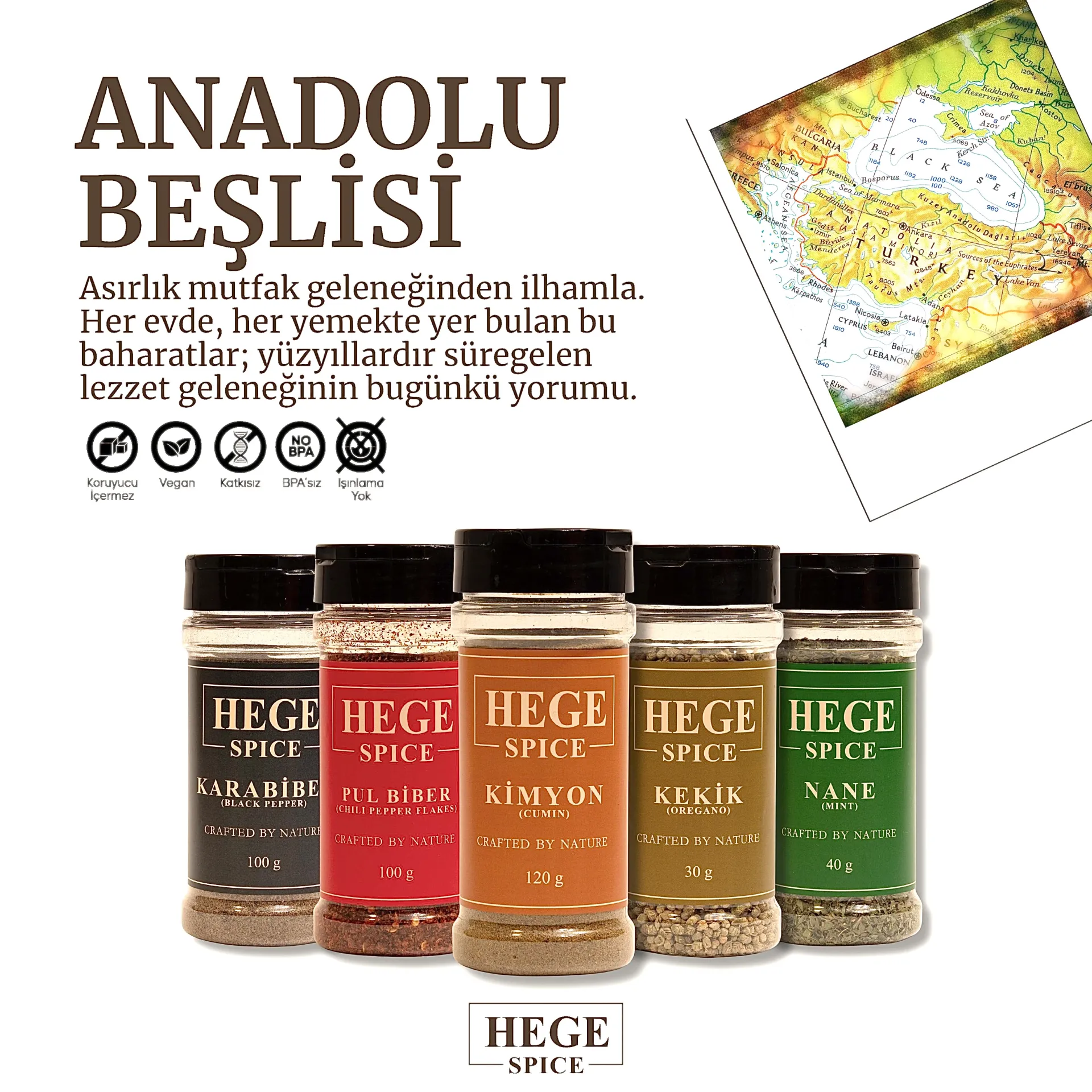 Kampanya - Hege Spice Katkısız Lezzet