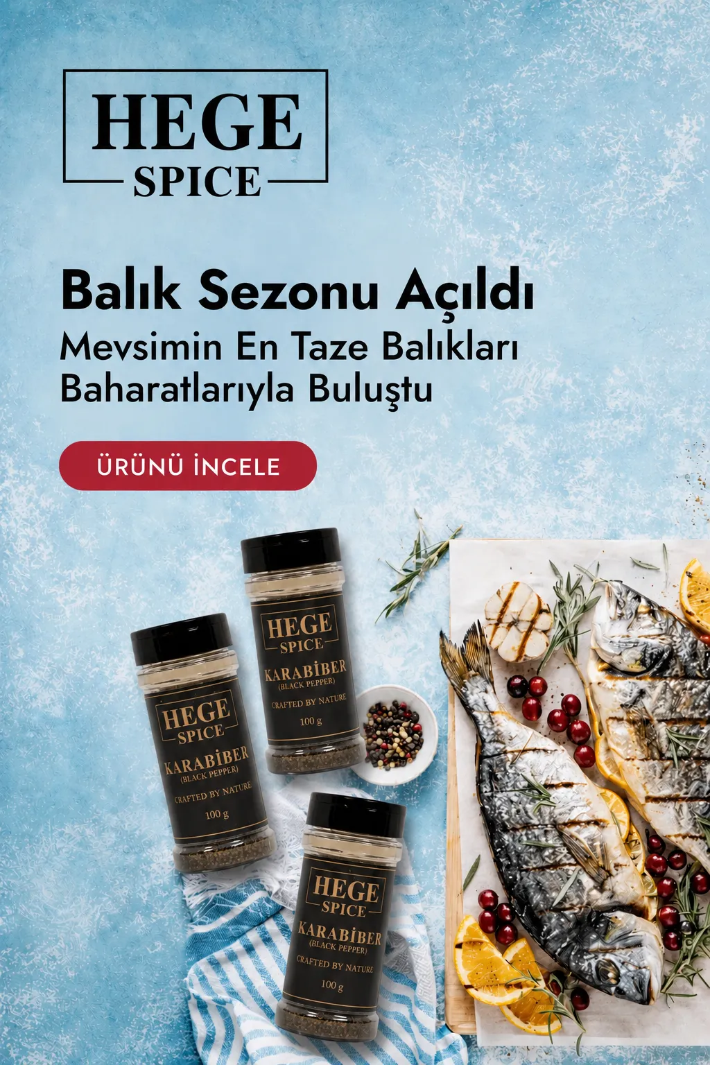 Mobil Slider - Hege Spice Katkısız Lezzet