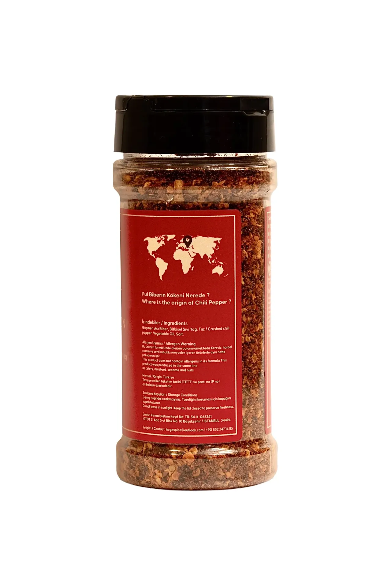 Hege Spice Çok Acı Göçmen Pul Biber  – Doğal Baharat