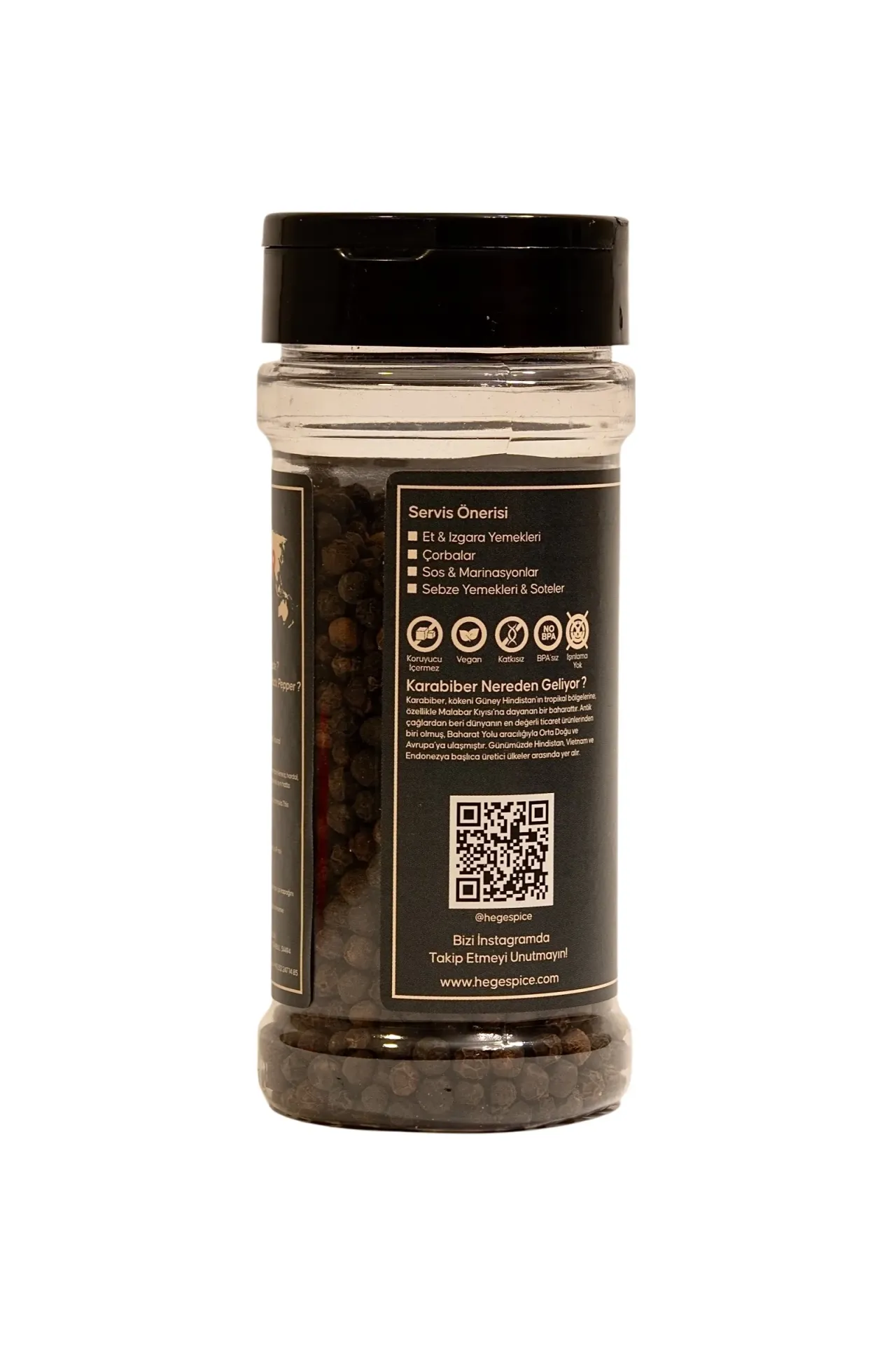 Hege Spice Karabiber Tane  – Doğal Baharat