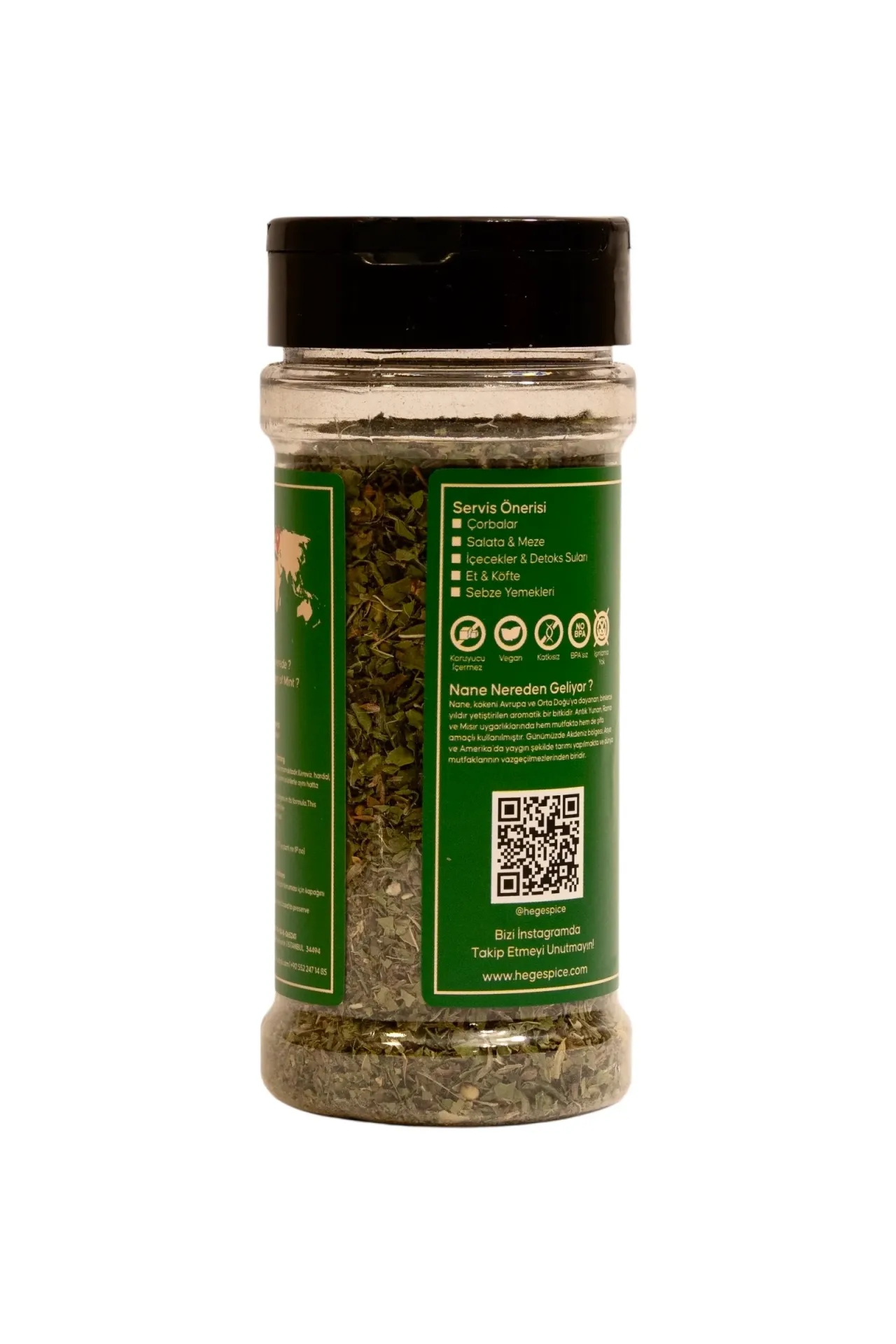 Hege Spice'tan %100 Organik Nane (Mint) 