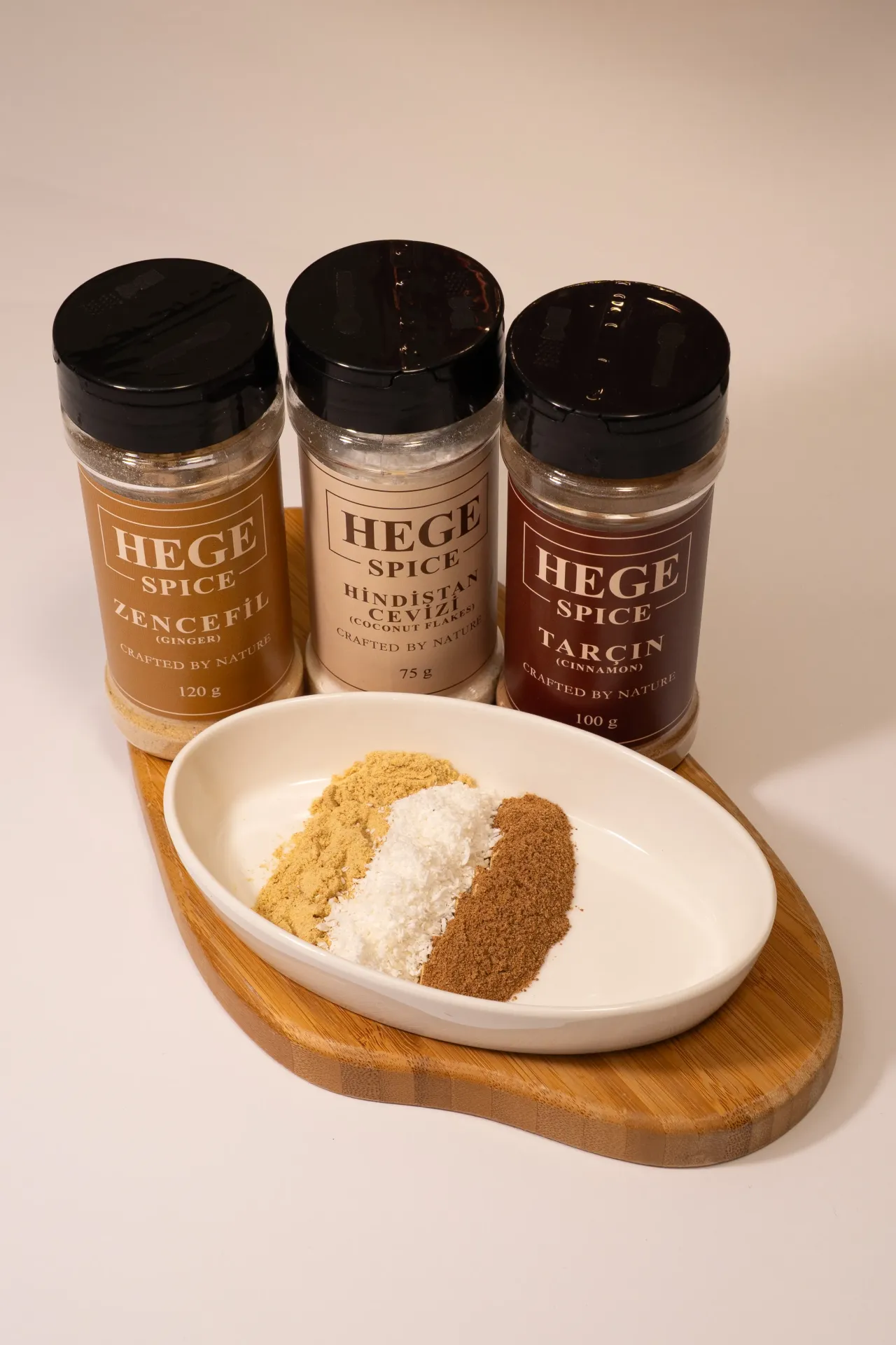 Hege Spice'tan %100 Organik Tatlı 3'lü Seti 